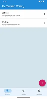 Super Proxy android App screenshot 6